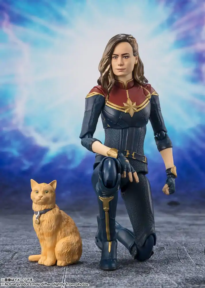 The Marvels S.H. Figuarts Actionfigur Captain Marvel 15 cm Produktfoto