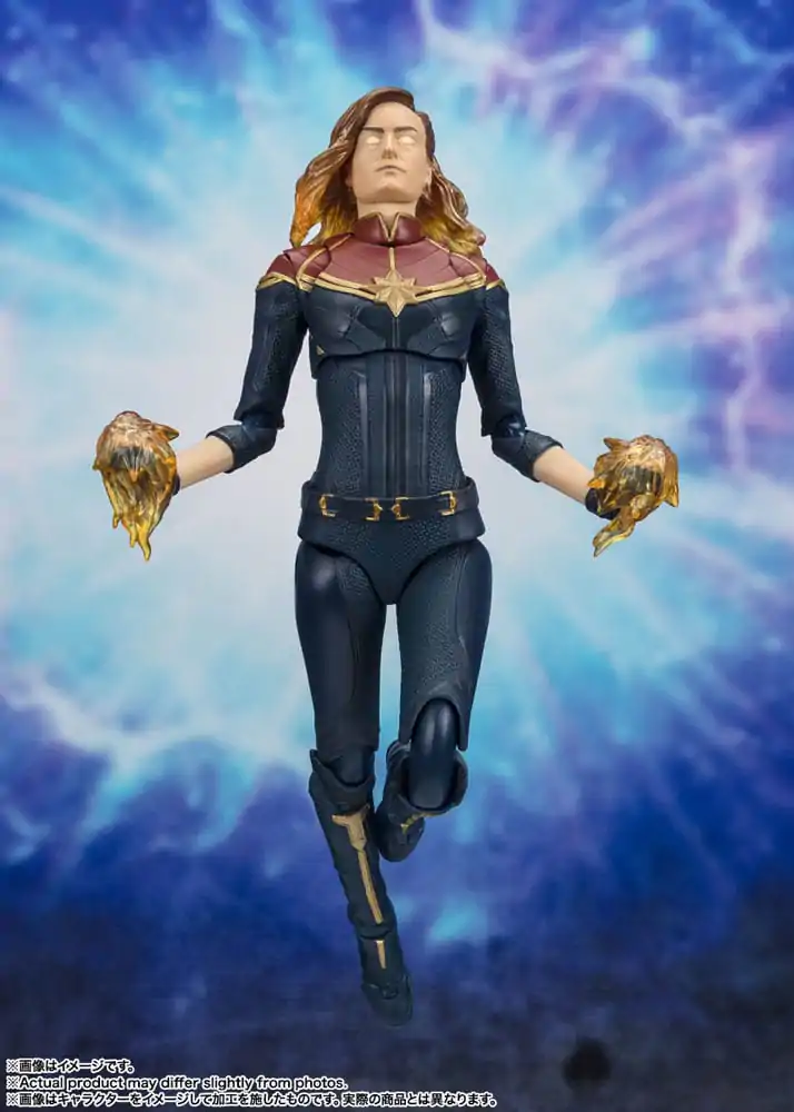 The Marvels S.H. Figuarts Actionfigur Captain Marvel 15 cm Produktfoto