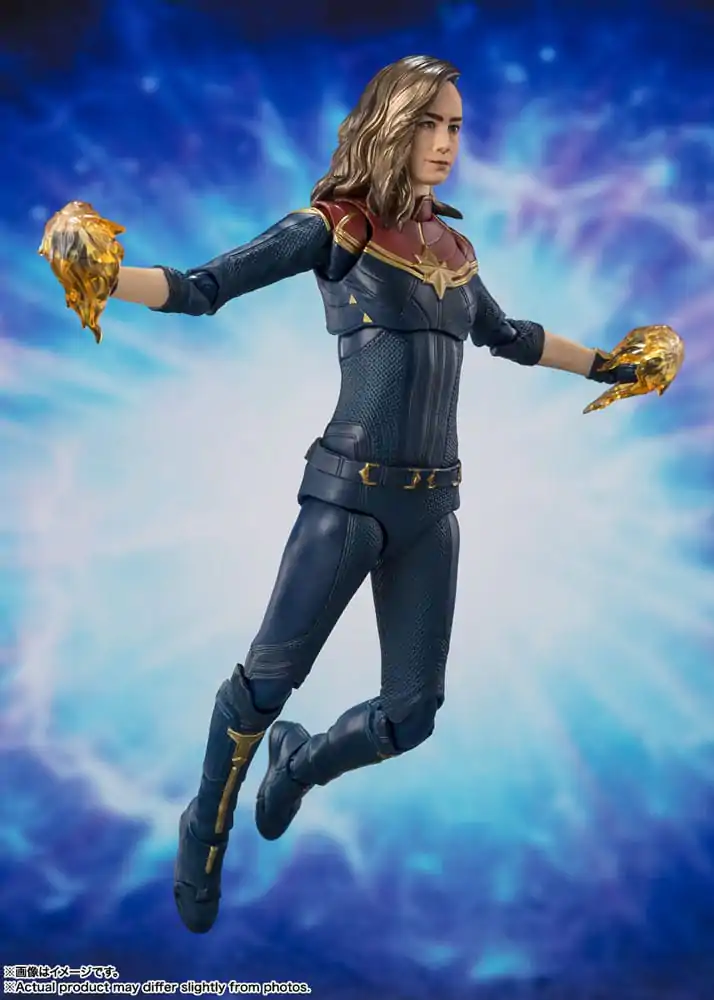 The Marvels S.H. Figuarts Actionfigur Captain Marvel 15 cm Produktfoto