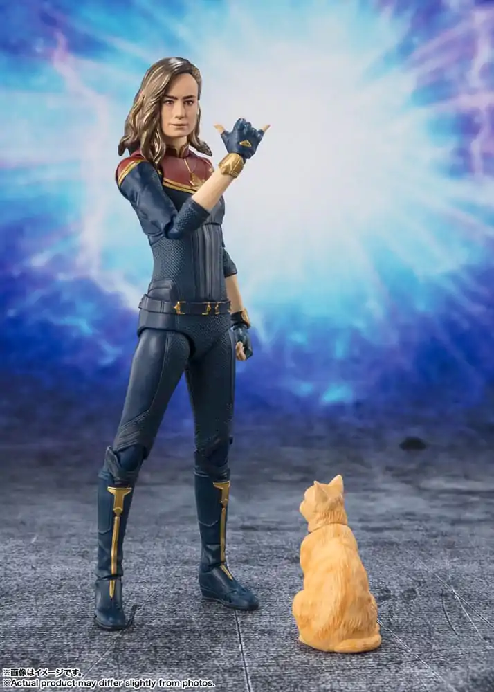 The Marvels S.H. Figuarts Actionfigur Captain Marvel 15 cm Produktfoto