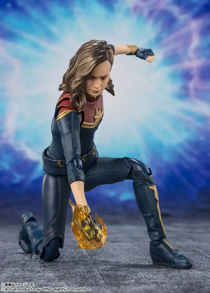 The Marvels S.H. Figuarts Actionfigur Captain Marvel 15 cm Produktfoto