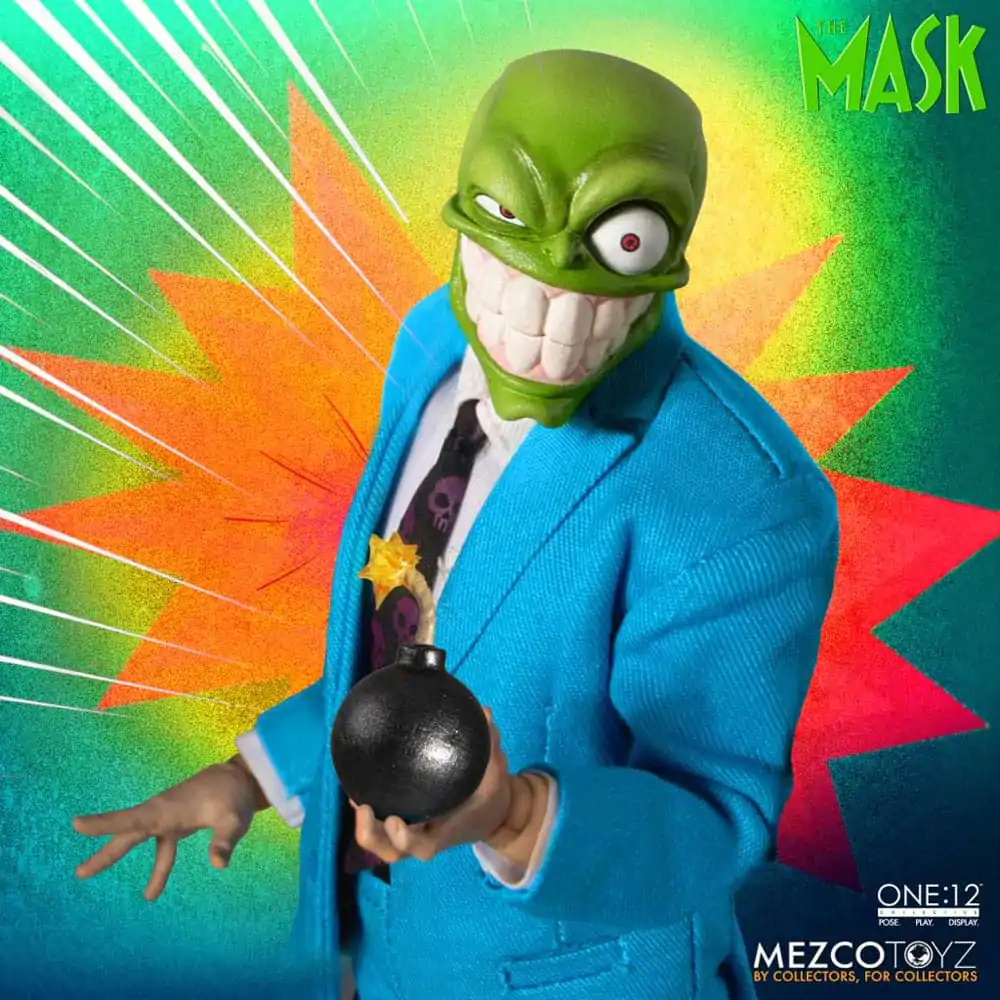 The Mask Actionfigur 1/12 Deluxe Edition 16 cm Produktfoto