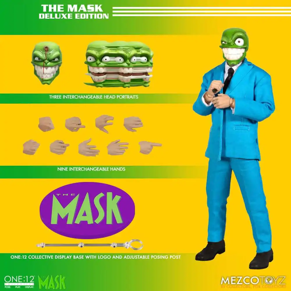 The Mask Actionfigur 1/12 Deluxe Edition 16 cm Produktfoto