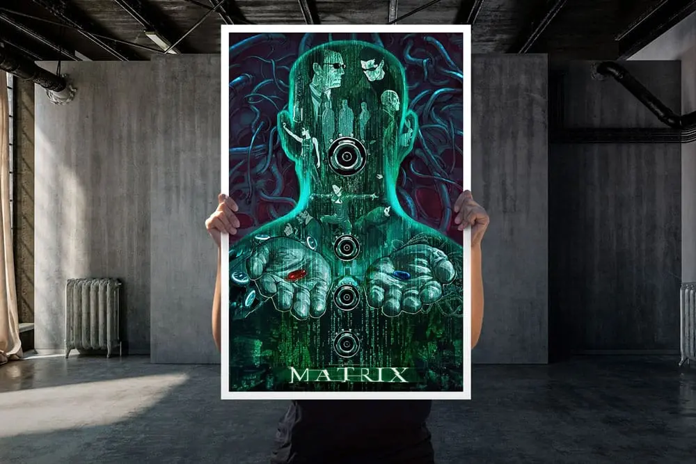 The Matrix Kunstdruck 41 x 61 cm - ungerahmt Produktfoto