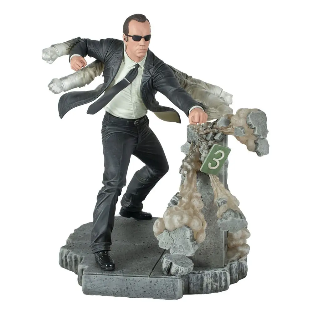 The Matrix Gallery PVC Statue Agent Smith 25 cm termékfotó