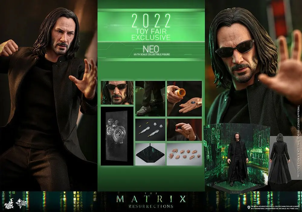 The Matrix Resurrections Actionfigur 1/6 Neo Toy Fair Exclusive 32 cm termékfotó