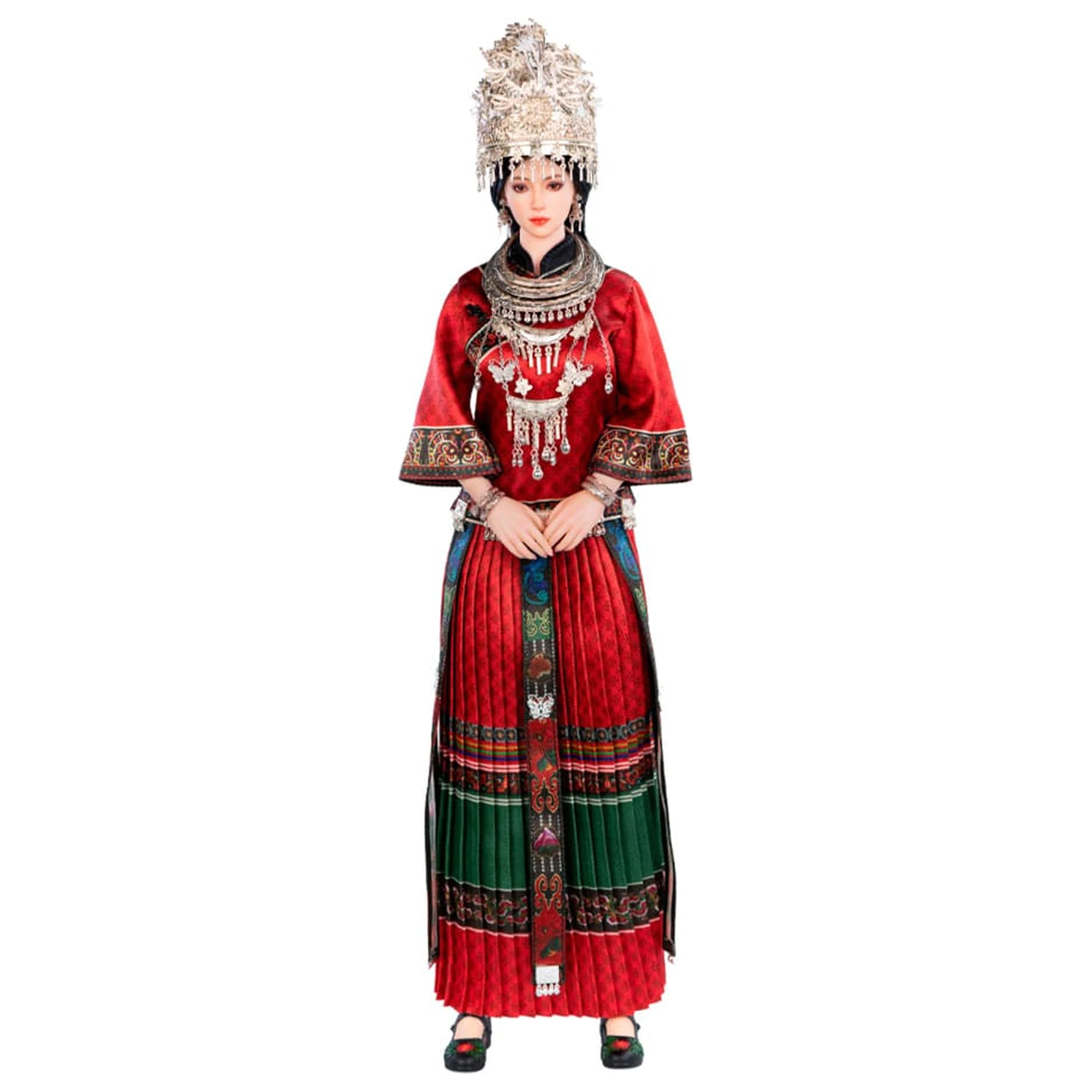 The Miao of China's 56 Ethnic Groups Figur 1/6 Rot 30 cm Produktfoto