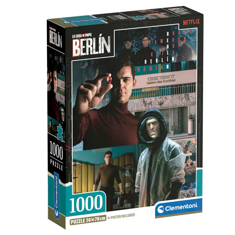 The Money Heist Berlin Puzzle 1000St Produktfoto