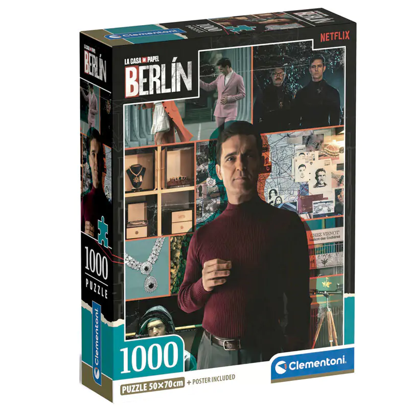 The Money Heist Berlin Puzzle 1000St Produktfoto