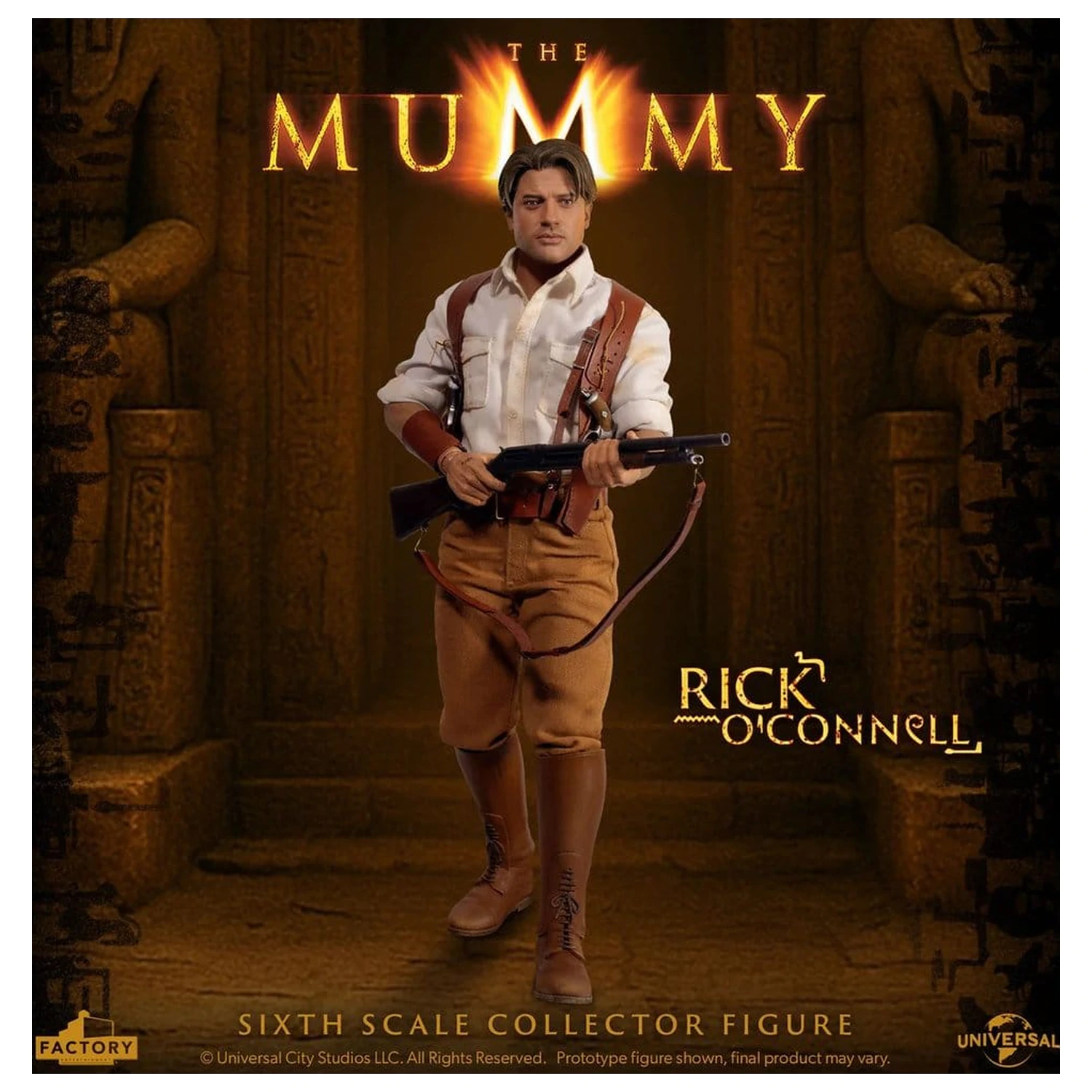 The Mummy Actionfigur 1/6 Rick O’Connell 30 cm Produktfoto