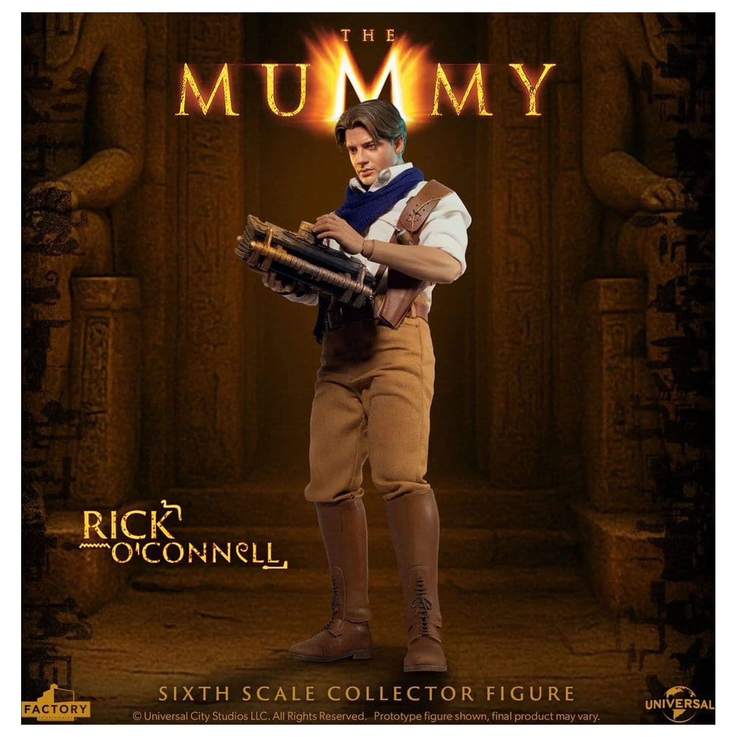 The Mummy Actionfigur 1/6 Rick O’Connell 30 cm Produktfoto