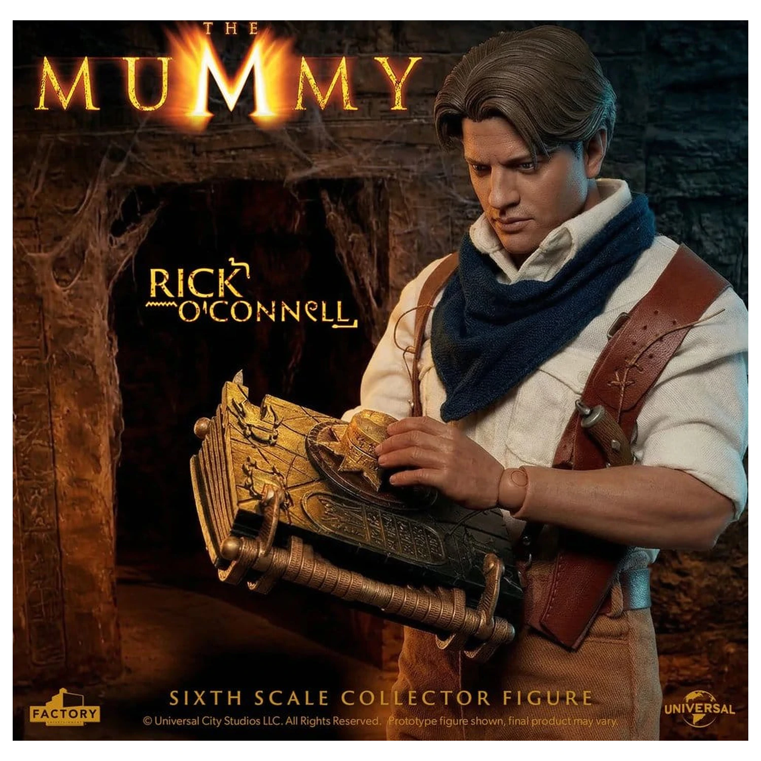 The Mummy Actionfigur 1/6 Rick O’Connell 30 cm Produktfoto