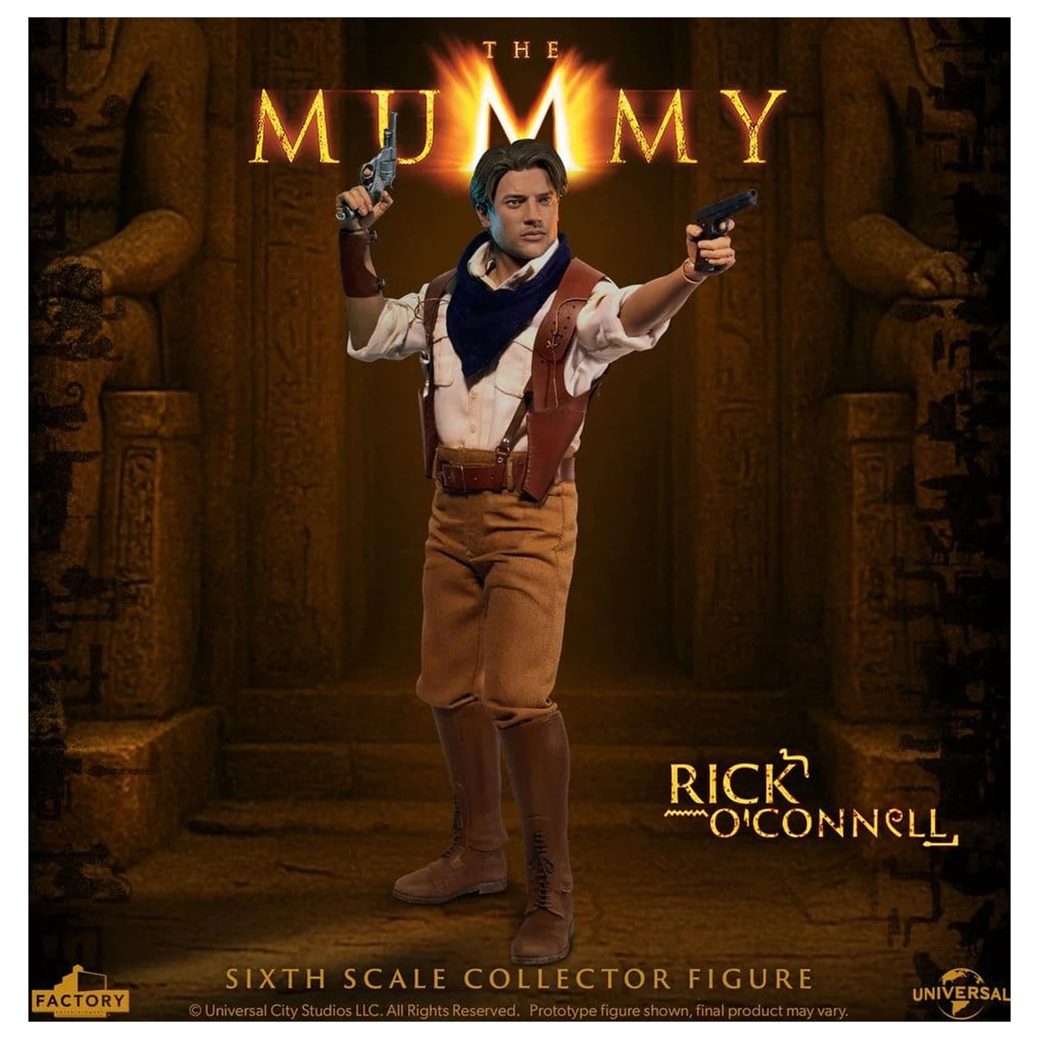 The Mummy Actionfigur 1/6 Rick O’Connell 30 cm Produktfoto