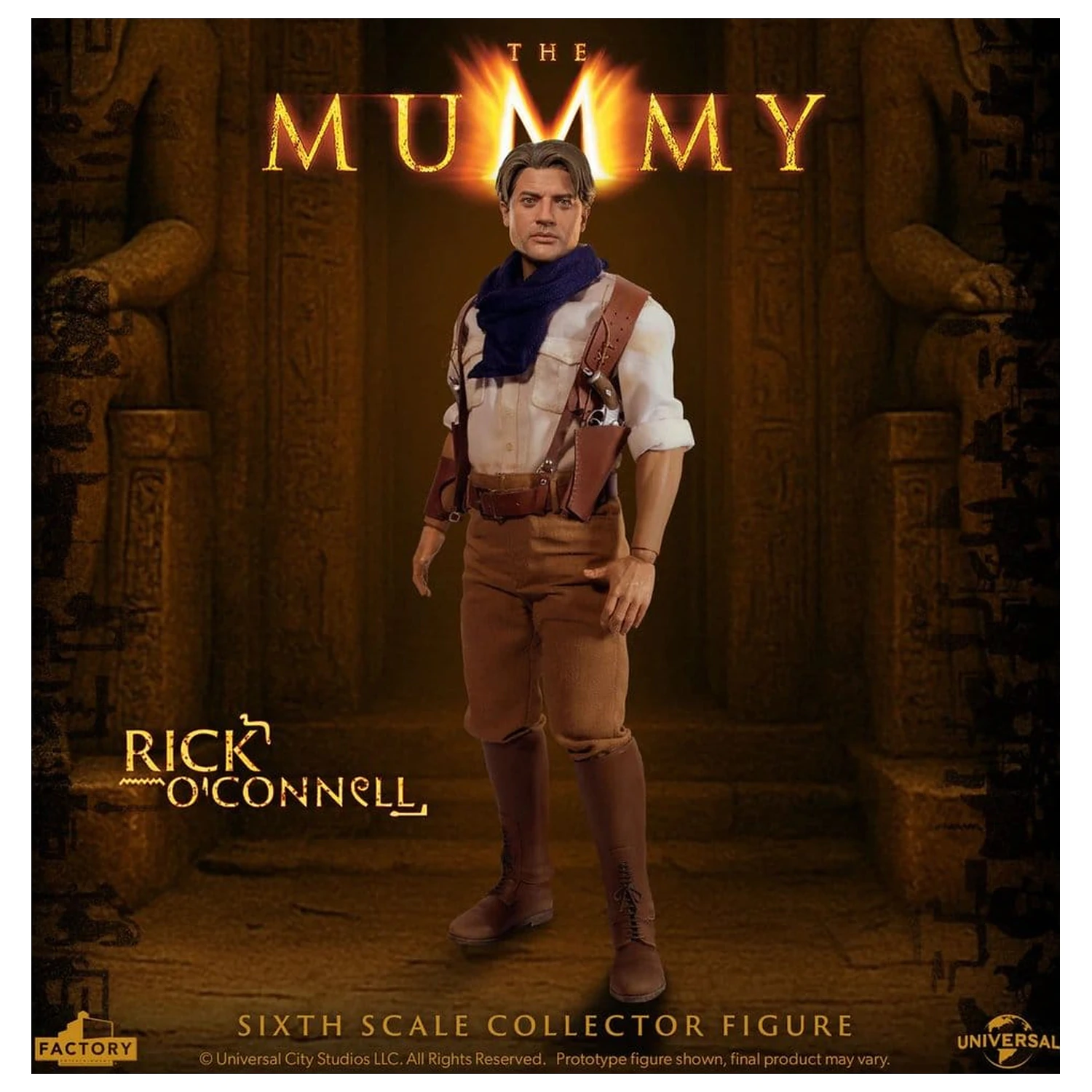 The Mummy Actionfigur 1/6 Rick O’Connell 30 cm Produktfoto