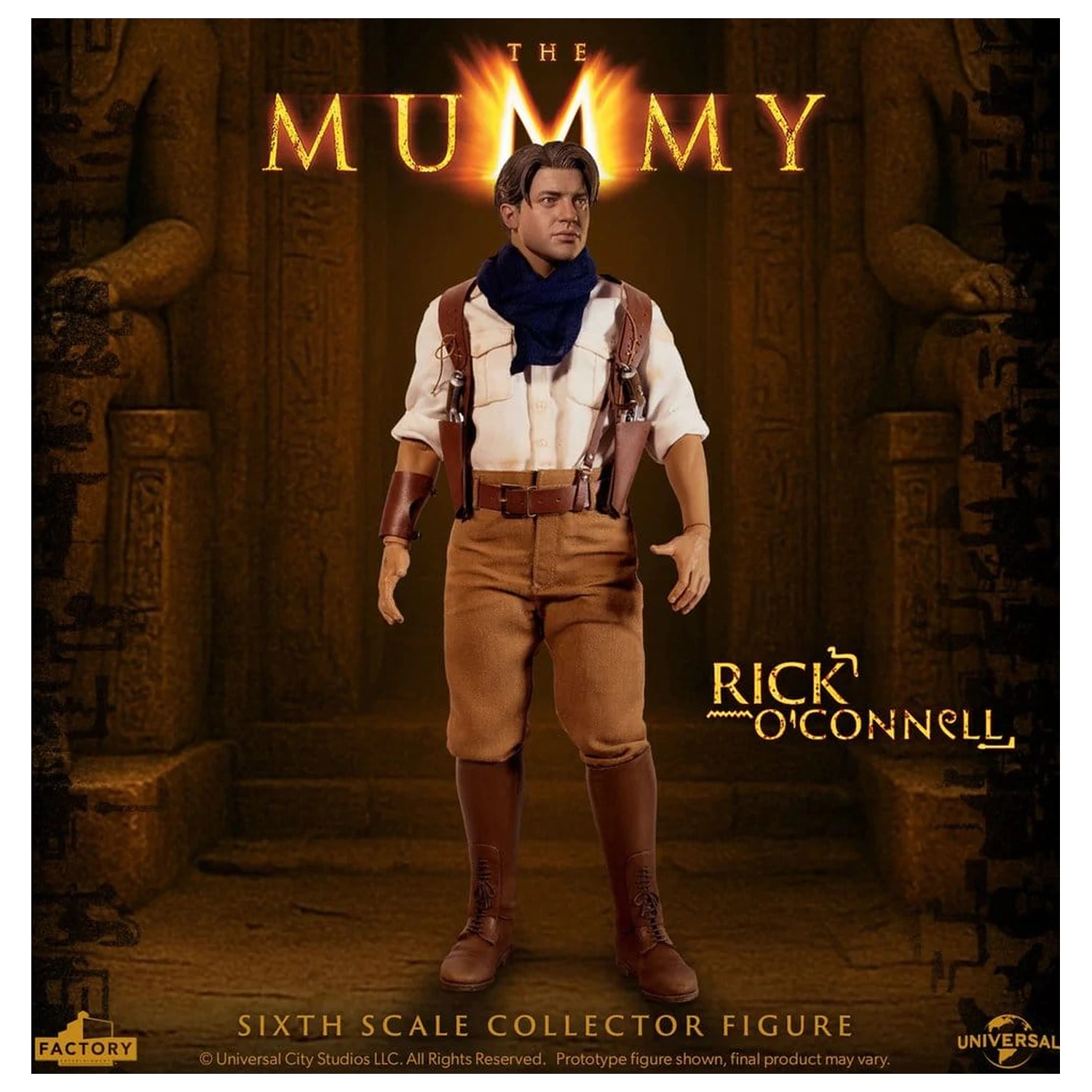 The Mummy Actionfigur 1/6 Rick O’Connell 30 cm Produktfoto