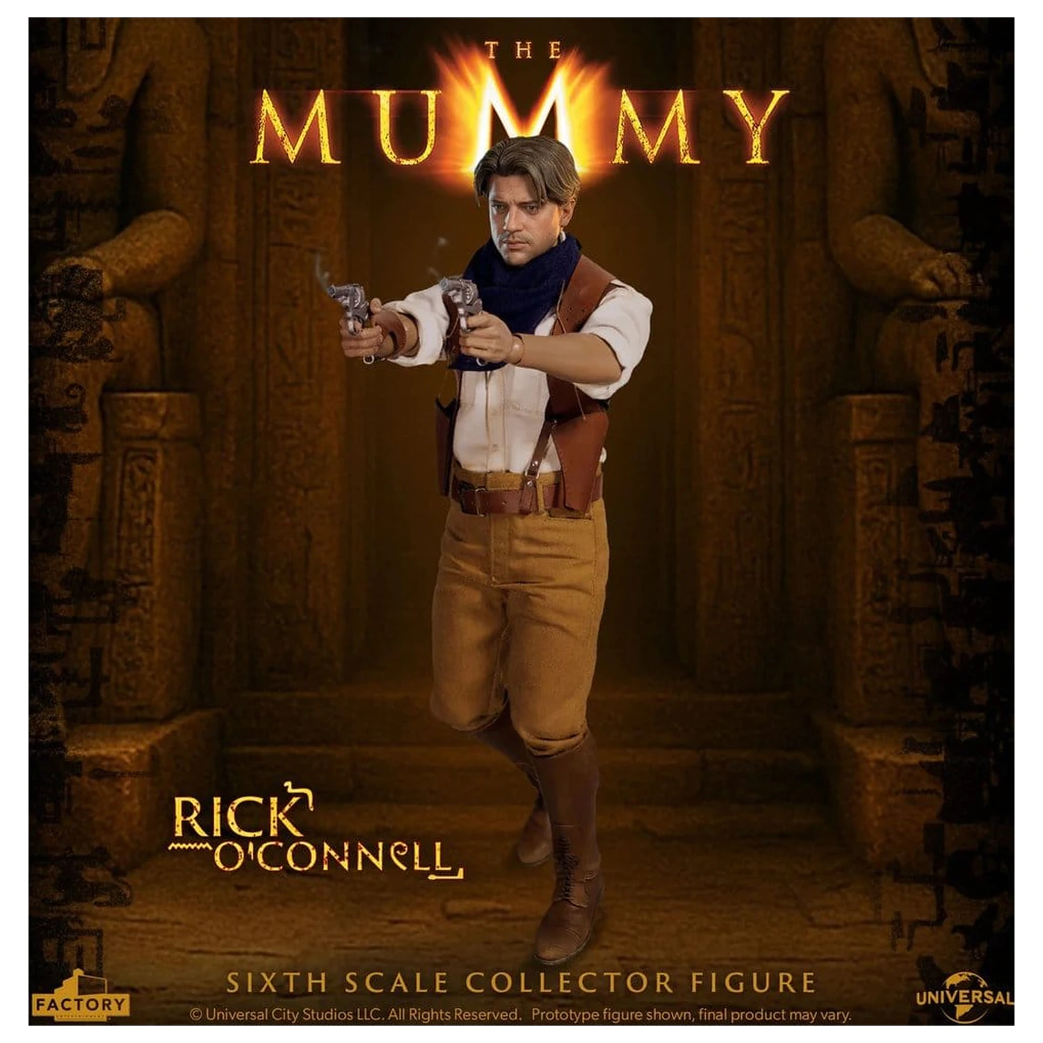 The Mummy Actionfigur 1/6 Rick O’Connell 30 cm Produktfoto