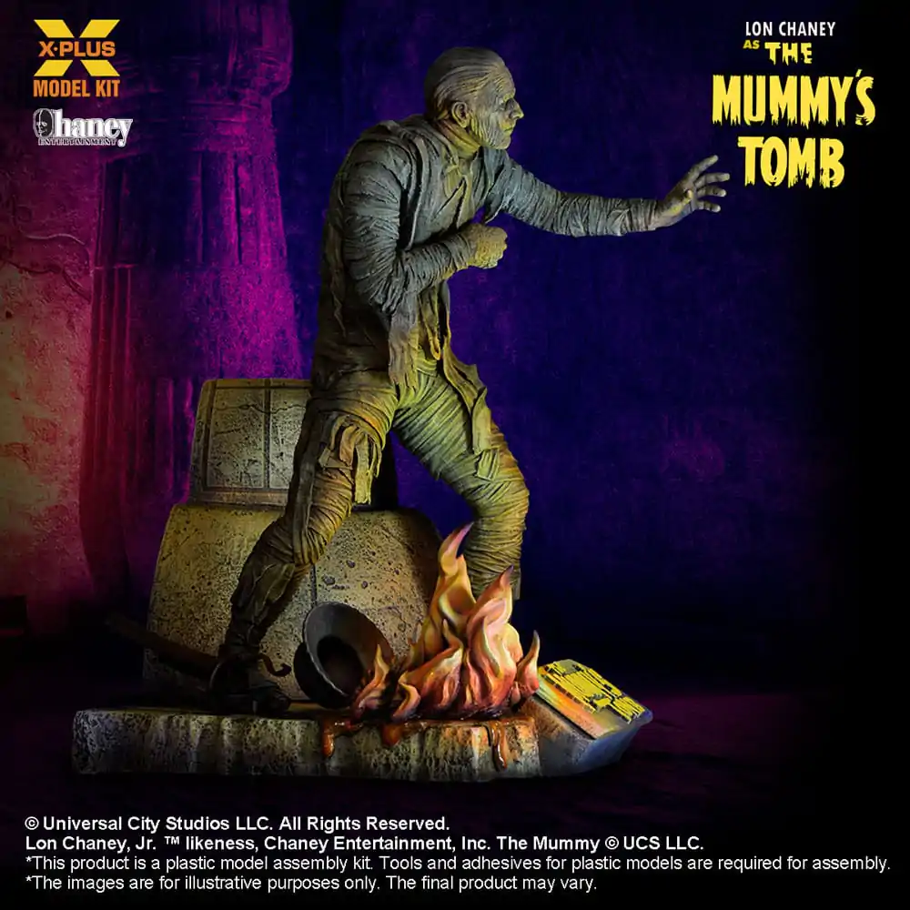 Das Grab der Mumie Plastic Model Kit 1/8 Lon Chaney Jr. as Mummy 23 cm termékfotó