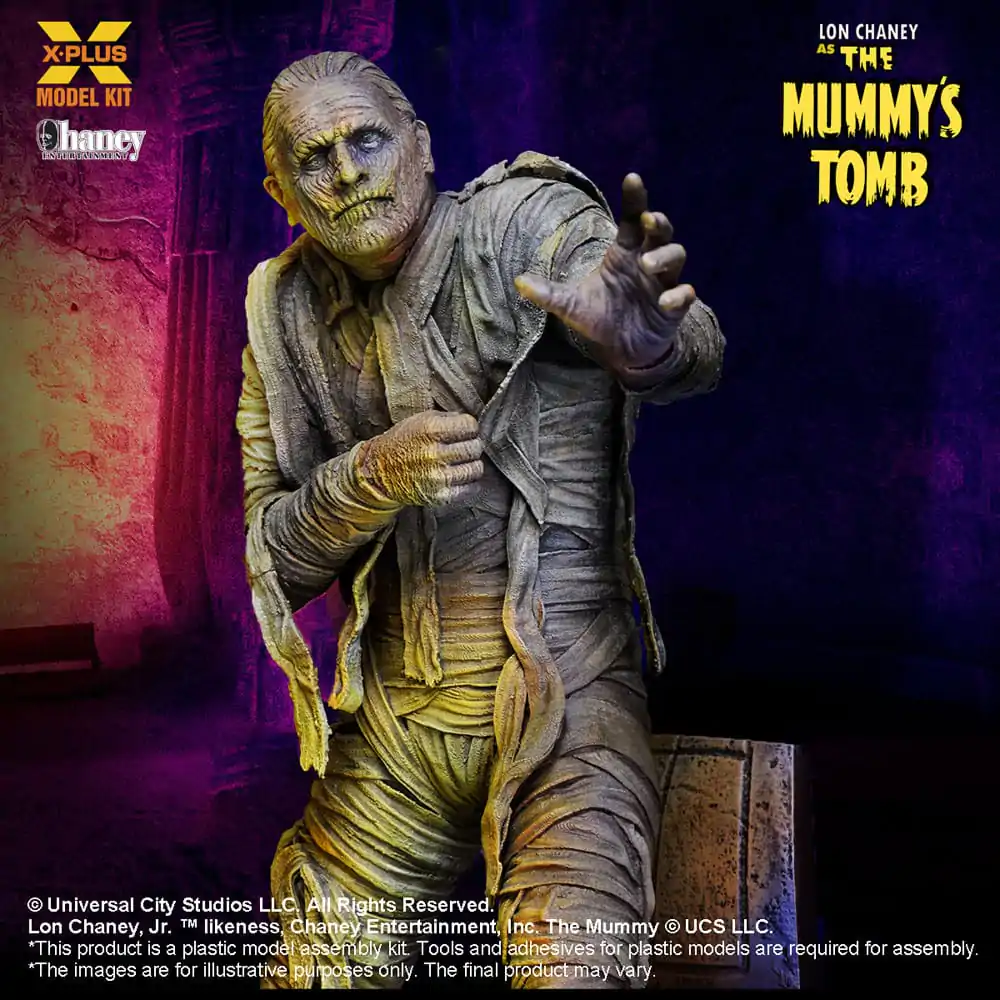 Das Grab der Mumie Plastic Model Kit 1/8 Lon Chaney Jr. as Mummy 23 cm termékfotó