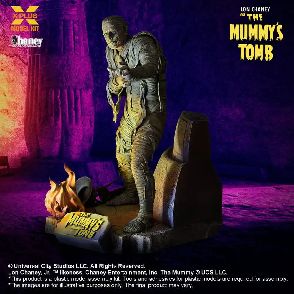 Das Grab der Mumie Plastic Model Kit 1/8 Lon Chaney Jr. as Mummy 23 cm termékfotó