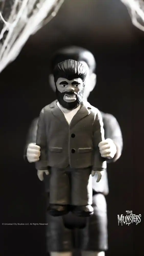 The Munsters ReAction Actionfigur Biker Herman 10 cm Produktfoto