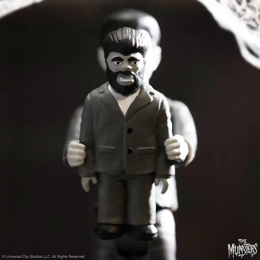 The Munsters ReAction Actionfigur Biker Herman 10 cm Produktfoto