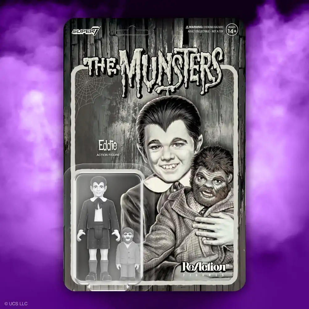 The Munsters ReAction Actionfigur Eddie Munster 10 cm Produktfoto