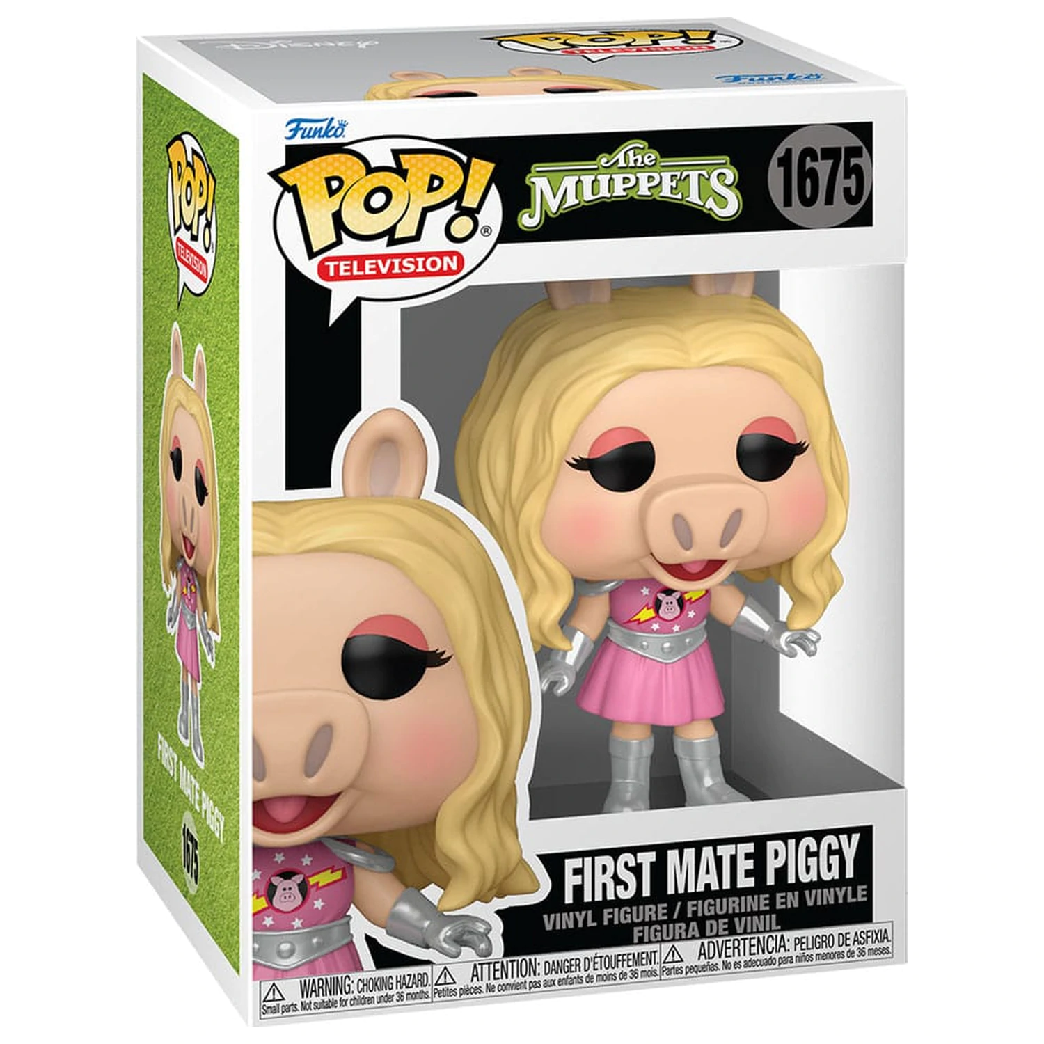 The Muppets Funko POP! Television Vinyl Figur First Mate Piggy 9 cm Produktfoto