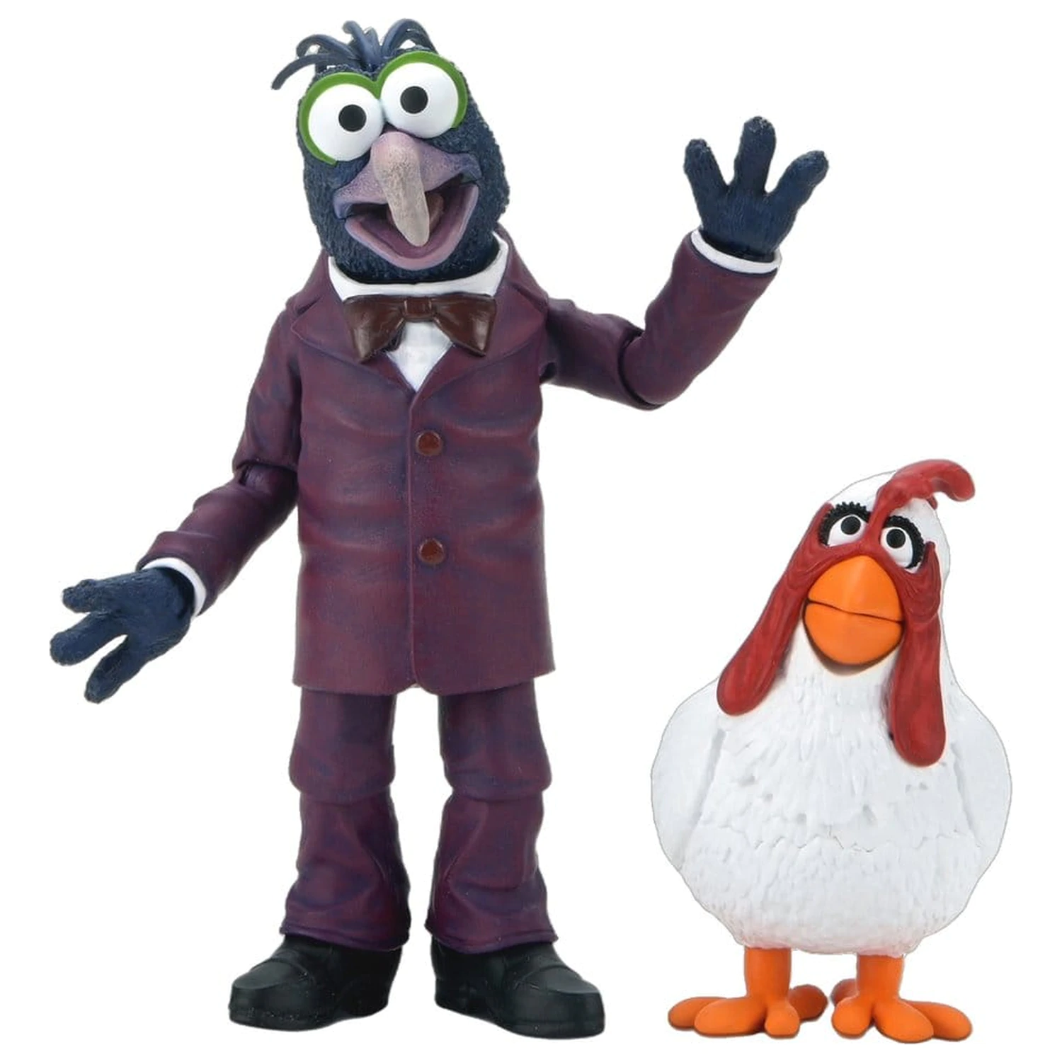 The Muppets Ultimative Actionfigur Gonzo with Camilla 18 cm Produktfoto