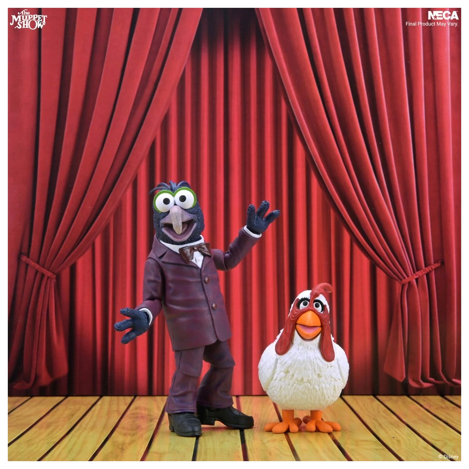 The Muppets Ultimative Actionfigur Gonzo with Camilla 18 cm Produktfoto