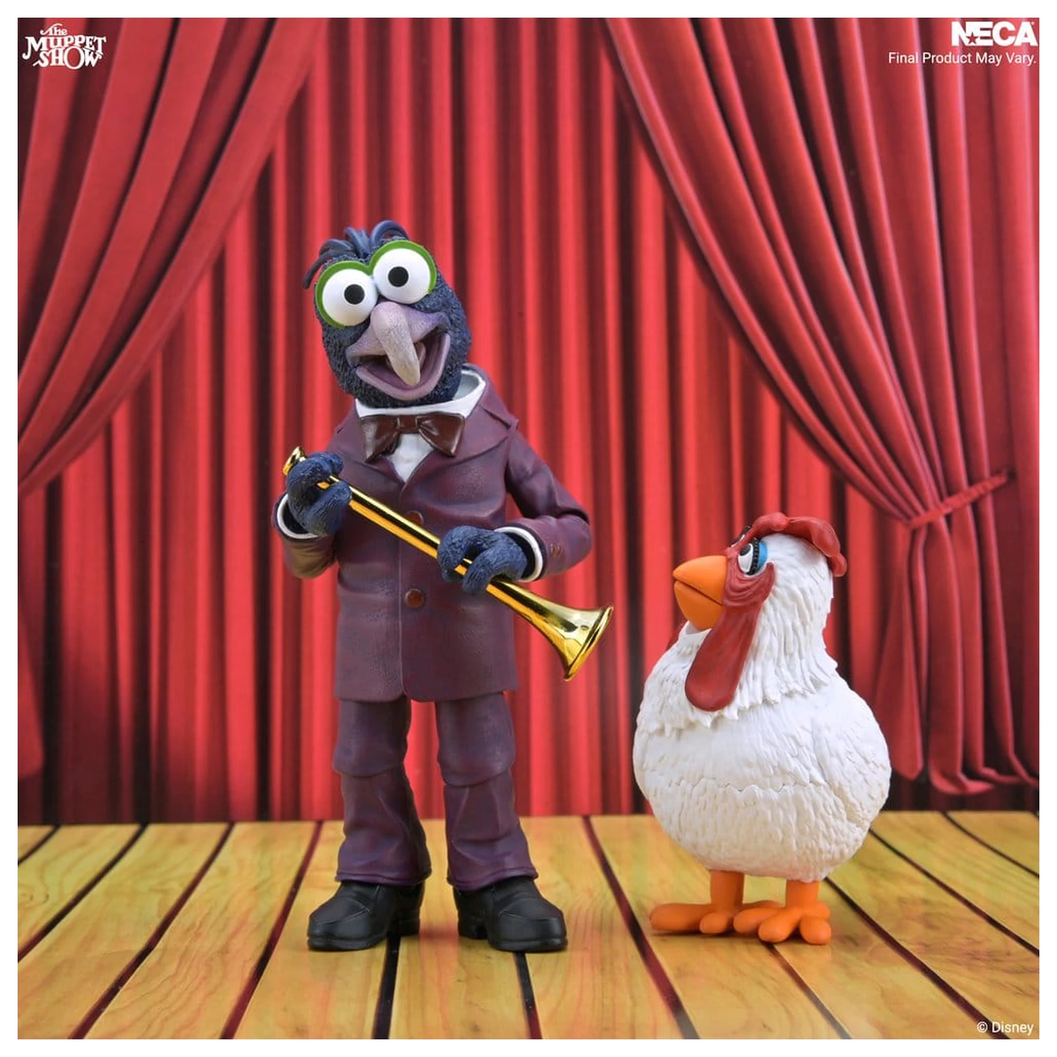 The Muppets Ultimative Actionfigur Gonzo with Camilla 18 cm Produktfoto
