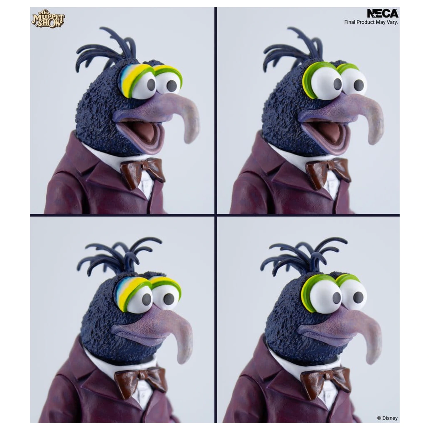The Muppets Ultimative Actionfigur Gonzo with Camilla 18 cm Produktfoto