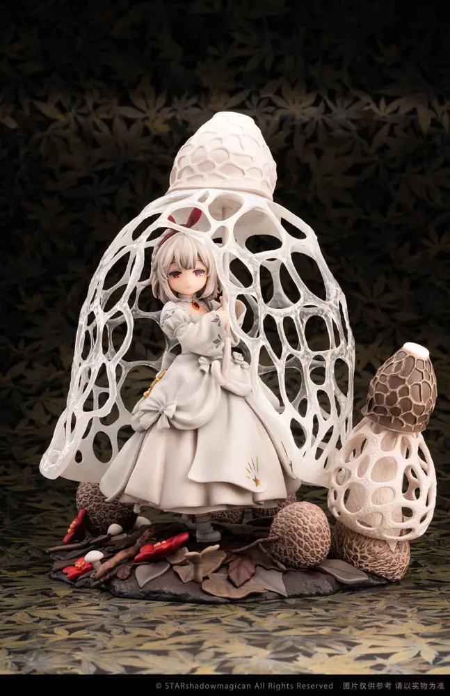 The Mushroom Girls PVC Statue 1/1 Dictyophora Indusiata 23 cm Produktfoto