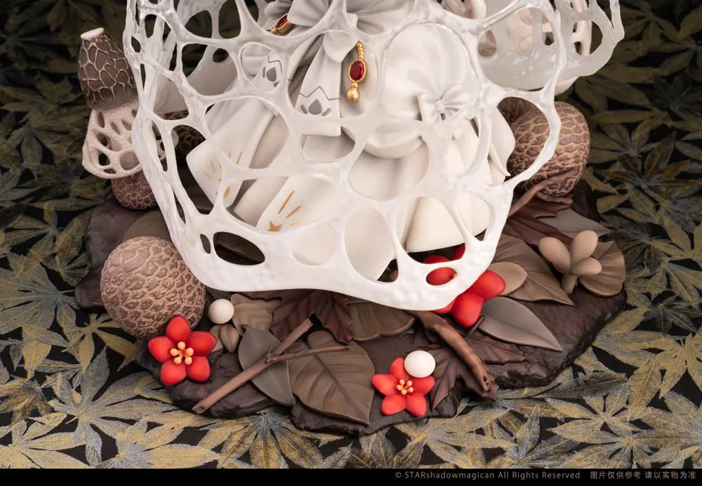 The Mushroom Girls PVC Statue 1/1 Dictyophora Indusiata 23 cm Produktfoto