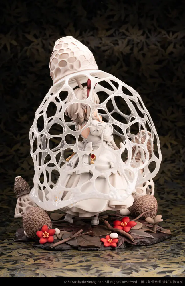 The Mushroom Girls PVC Statue 1/1 Dictyophora Indusiata 23 cm Produktfoto
