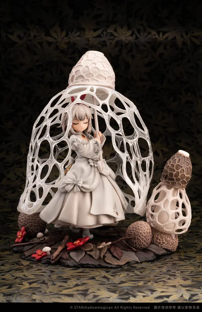 The Mushroom Girls PVC Statue 1/1 Dictyophora Indusiata 23 cm Produktfoto