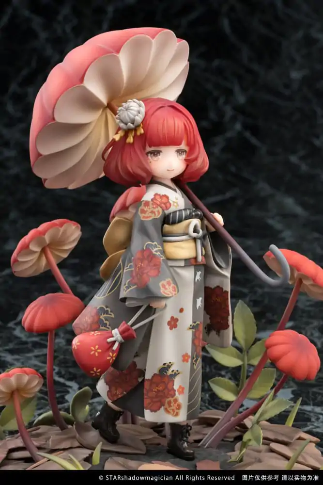 The Mushroom Girls PVC-Statue 1/1 No.6 Marasmius Haematocephalus 23 cm Produktfoto