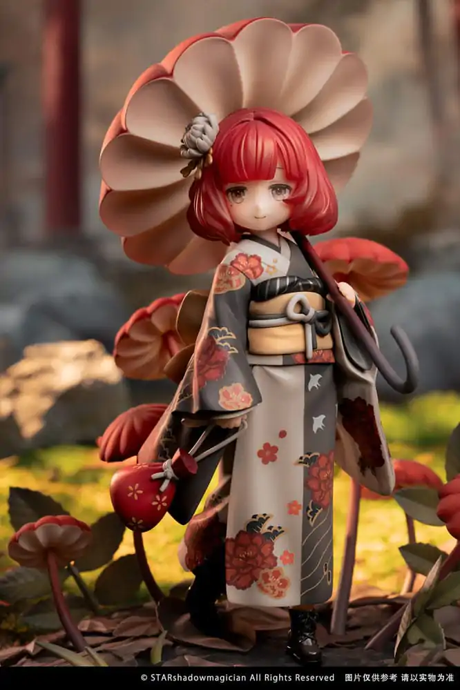 The Mushroom Girls PVC-Statue 1/1 No.6 Marasmius Haematocephalus 23 cm Produktfoto