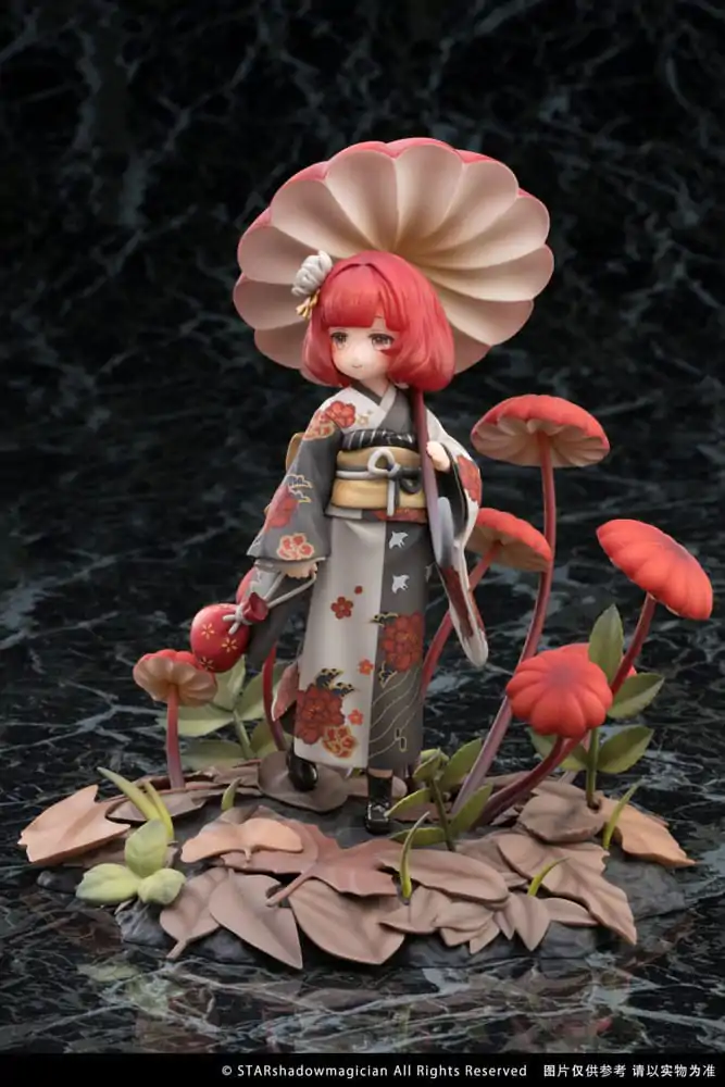 The Mushroom Girls PVC-Statue 1/1 No.6 Marasmius Haematocephalus 23 cm Produktfoto