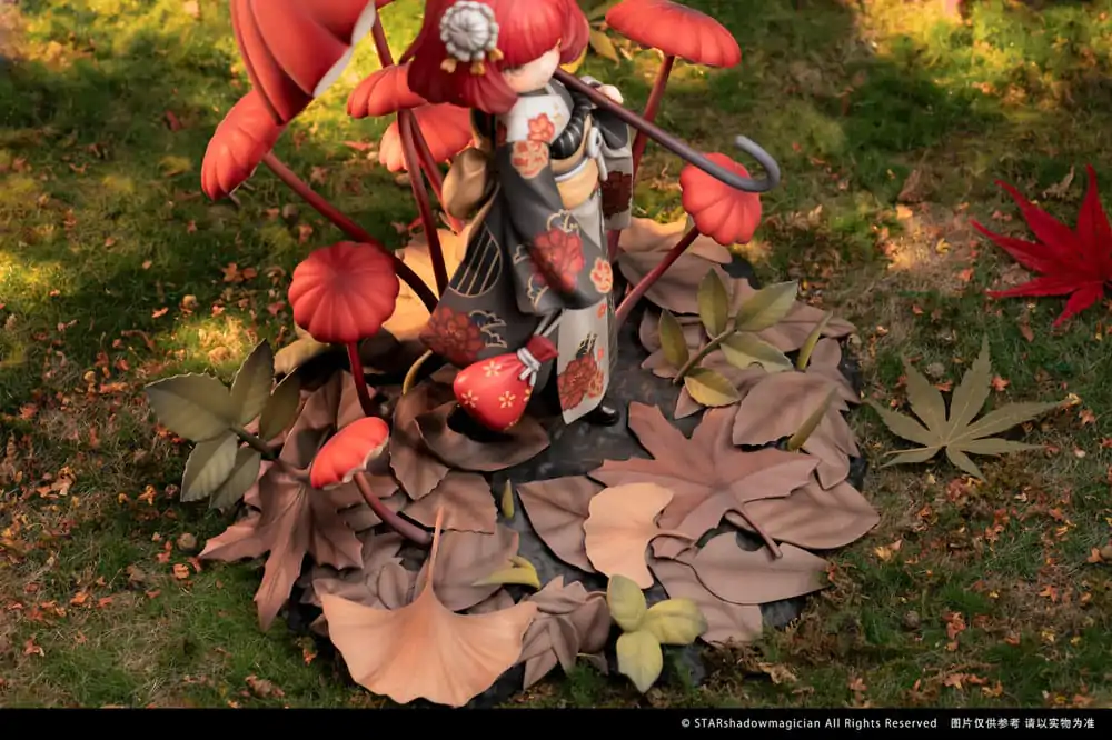 The Mushroom Girls PVC-Statue 1/1 No.6 Marasmius Haematocephalus 23 cm Produktfoto
