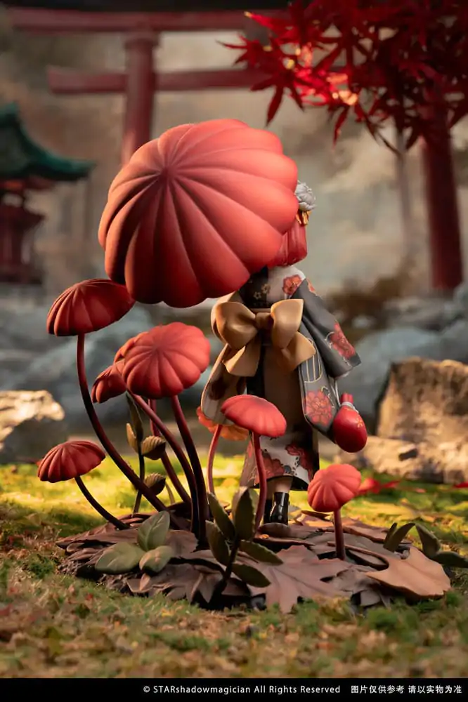 The Mushroom Girls PVC-Statue 1/1 No.6 Marasmius Haematocephalus 23 cm Produktfoto