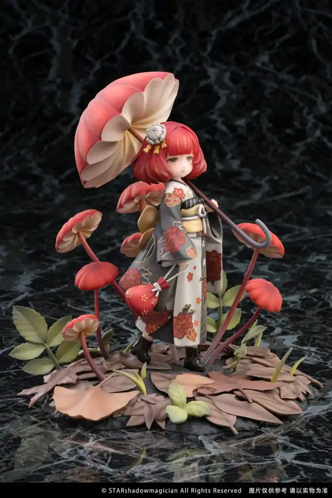 The Mushroom Girls PVC-Statue 1/1 No.6 Marasmius Haematocephalus 23 cm Produktfoto