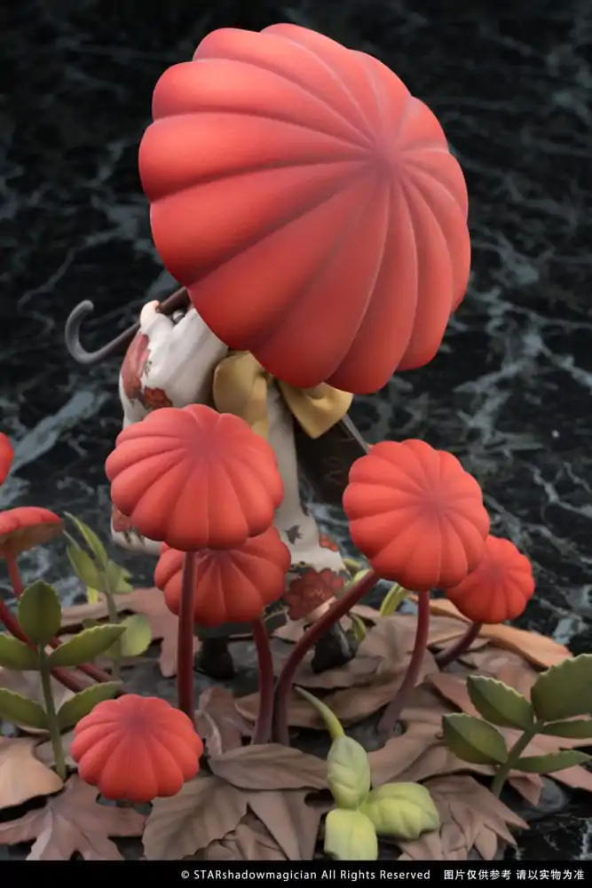 The Mushroom Girls PVC-Statue 1/1 No.6 Marasmius Haematocephalus 23 cm Produktfoto