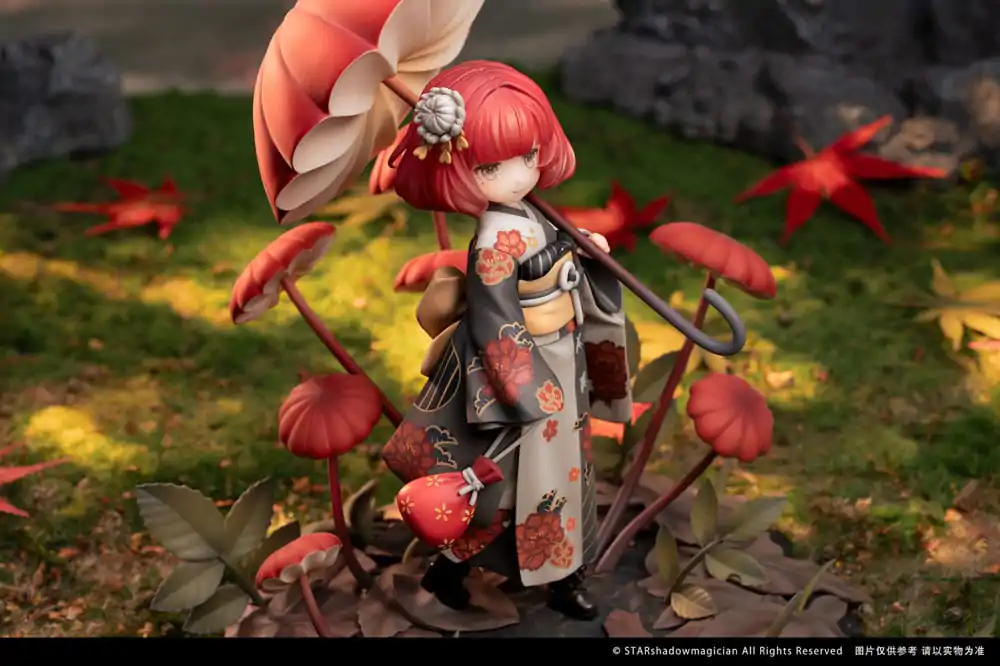 The Mushroom Girls PVC-Statue 1/1 No.6 Marasmius Haematocephalus 23 cm Produktfoto