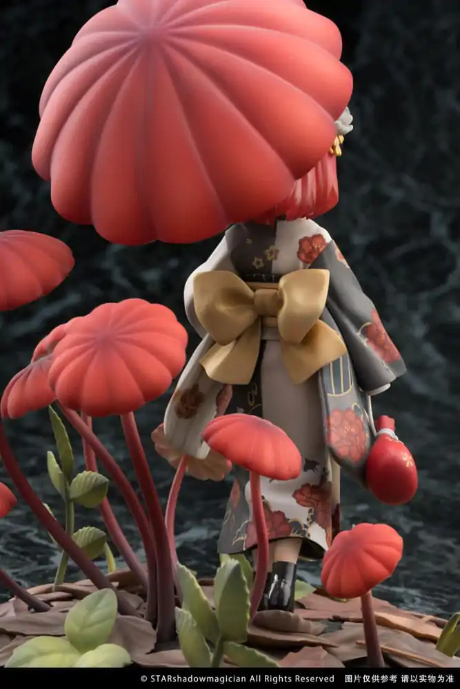 The Mushroom Girls PVC-Statue 1/1 No.6 Marasmius Haematocephalus 23 cm Produktfoto