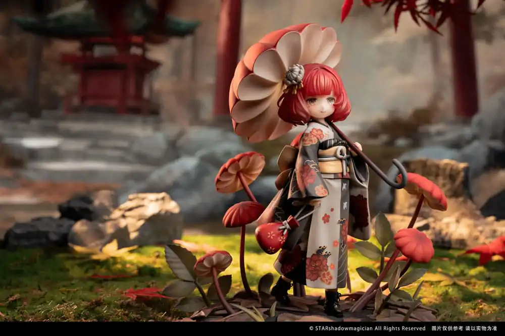 The Mushroom Girls PVC-Statue 1/1 No.6 Marasmius Haematocephalus 23 cm Produktfoto