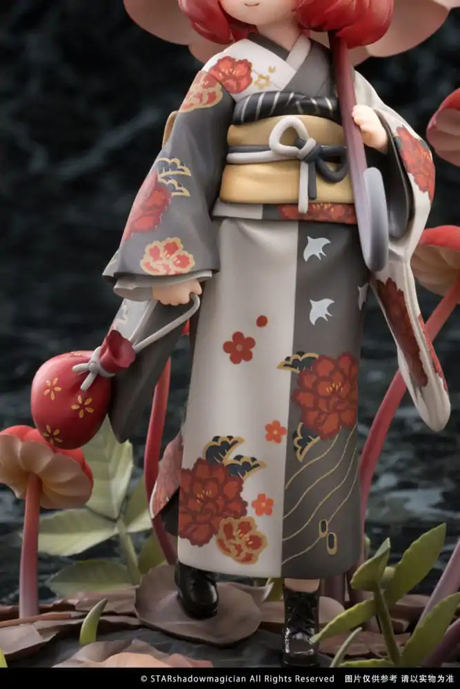 The Mushroom Girls PVC-Statue 1/1 No.6 Marasmius Haematocephalus 23 cm Produktfoto