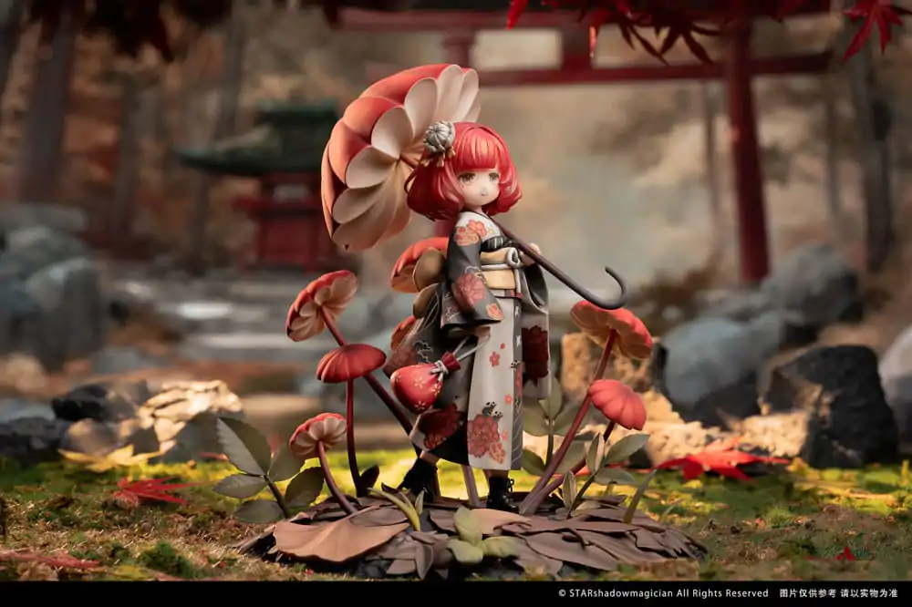 The Mushroom Girls PVC-Statue 1/1 No.6 Marasmius Haematocephalus 23 cm Produktfoto