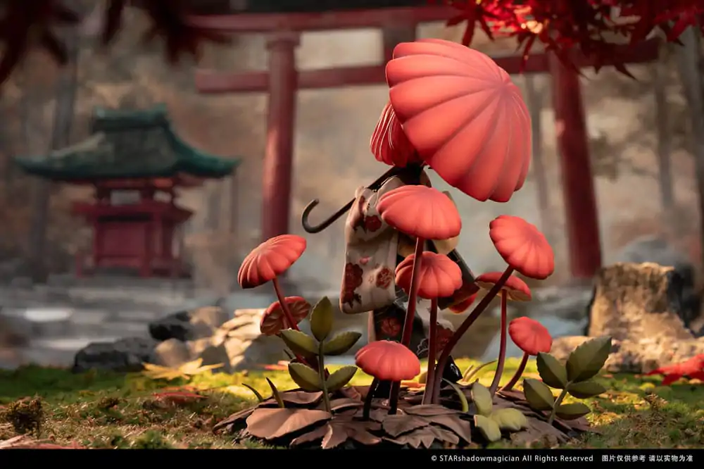 The Mushroom Girls PVC-Statue 1/1 No.6 Marasmius Haematocephalus 23 cm Produktfoto