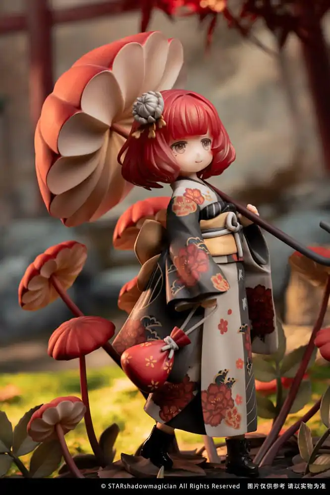 The Mushroom Girls PVC-Statue 1/1 No.6 Marasmius Haematocephalus 23 cm Produktfoto