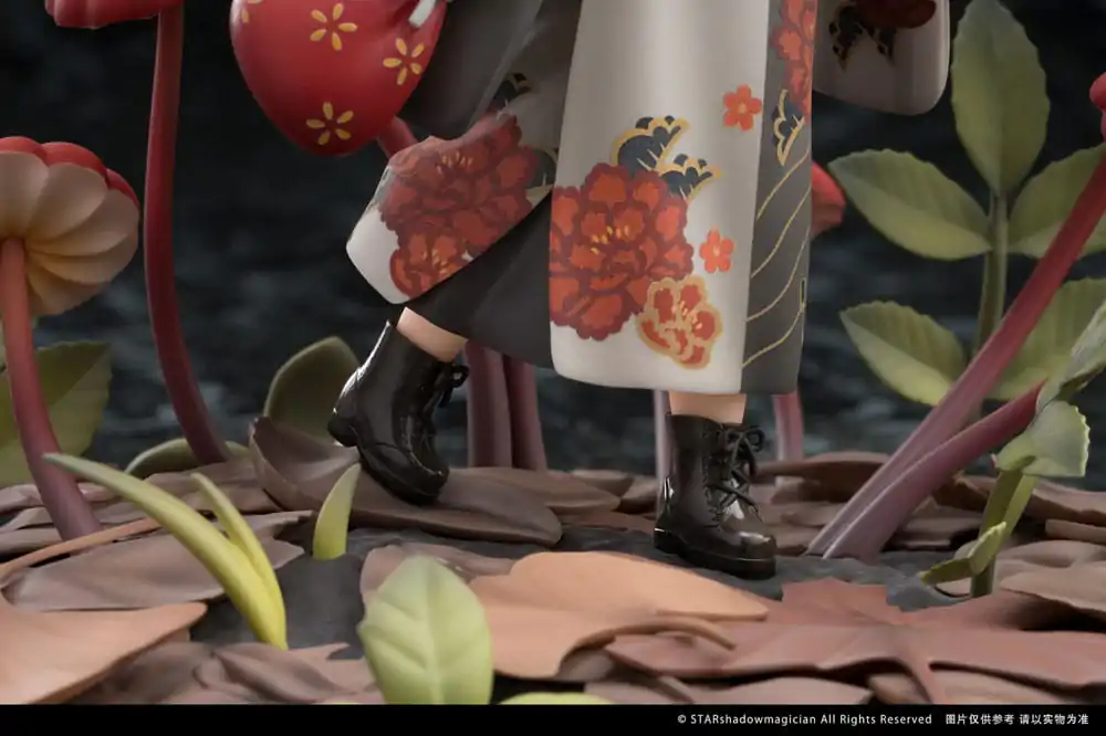 The Mushroom Girls PVC-Statue 1/1 No.6 Marasmius Haematocephalus 23 cm Produktfoto